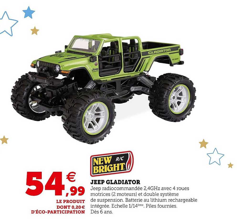 jeep gladiator new bright