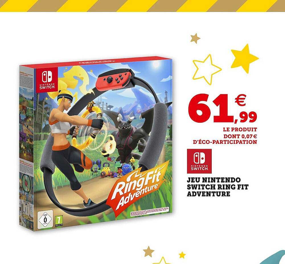 Jeu Nintendo Switch Ring Fit Adventure