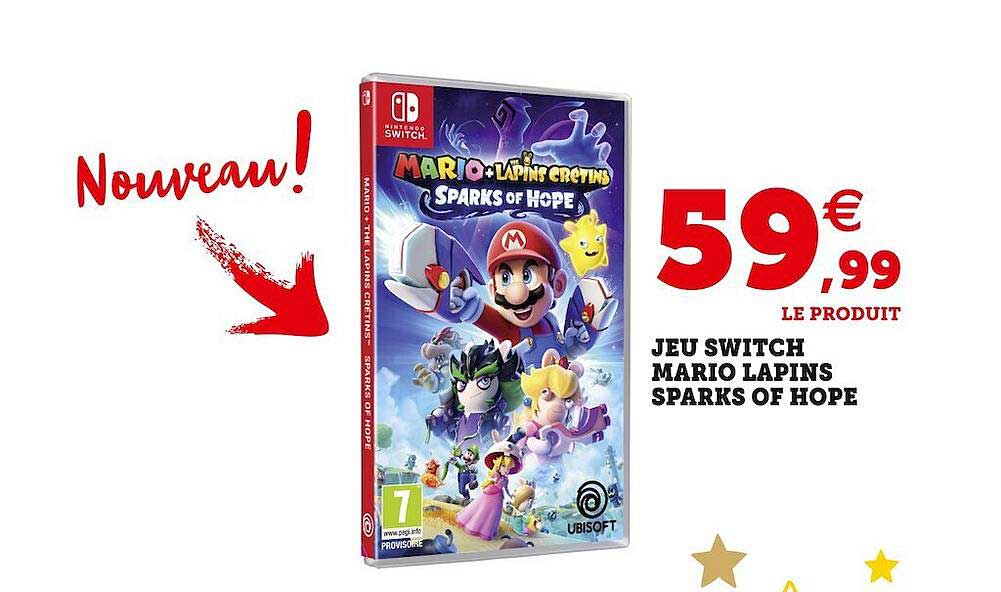 jeu switch mario lapins sparks of hope