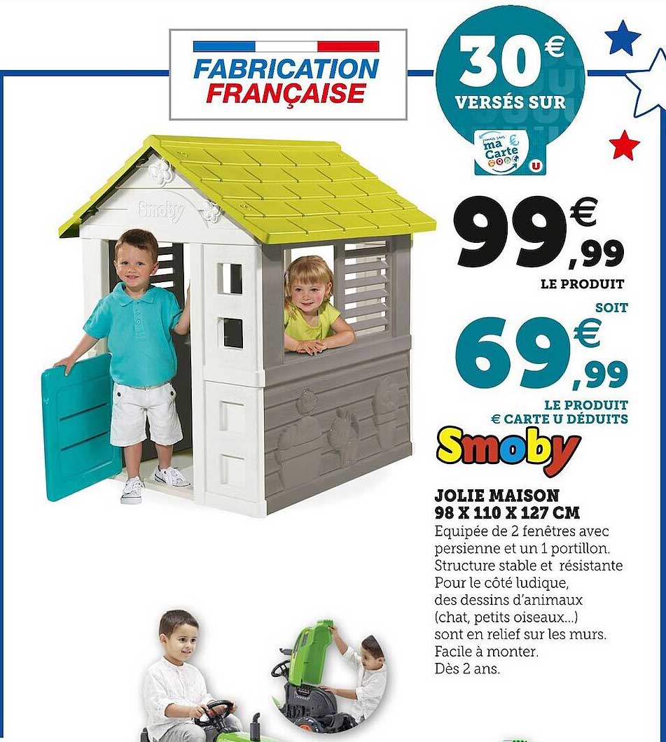 Jolie Maison 98 X 110 X 127 Cm Smoby