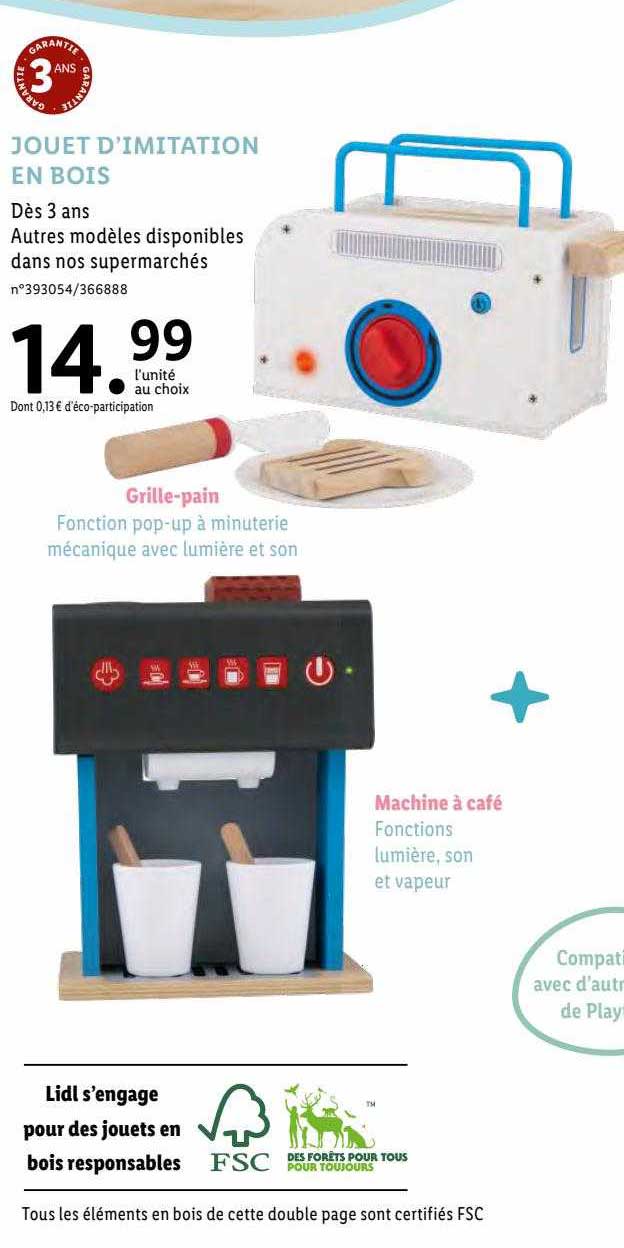 jouet d'imitation en bois