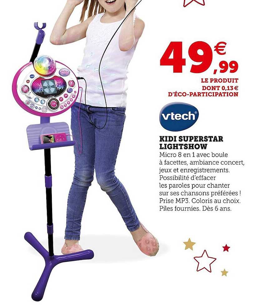 kidi superstar lightshow vtech