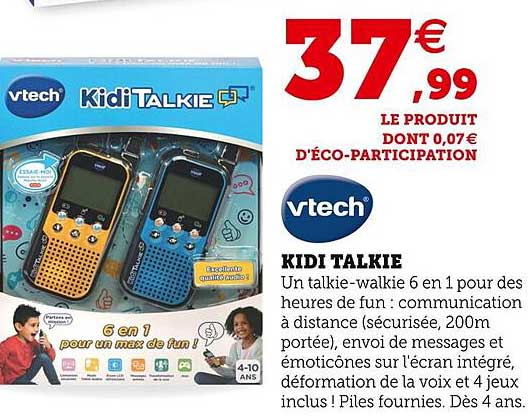 kidi talkie vtech
