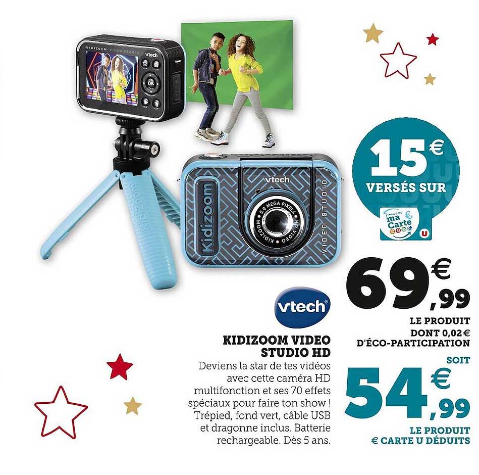 kidizoom video studio hd vtech