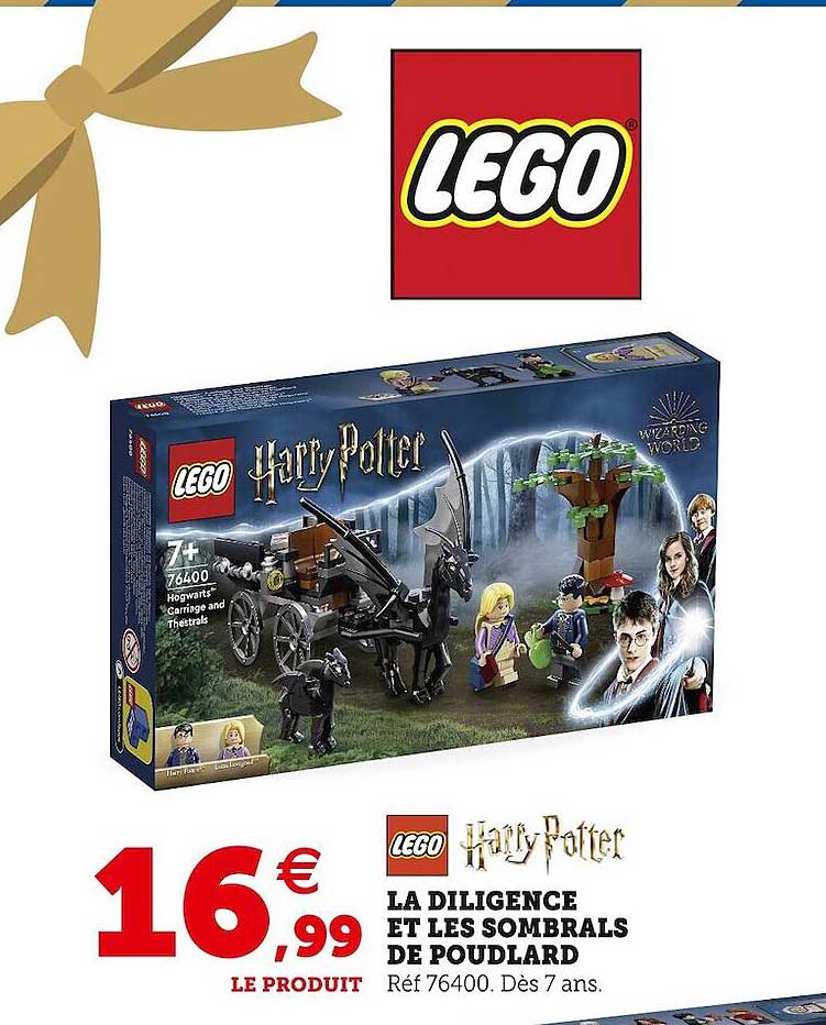 la diligence et les sombrals de poudlar lego harry potter