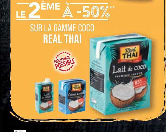 la gamme coco real thaï