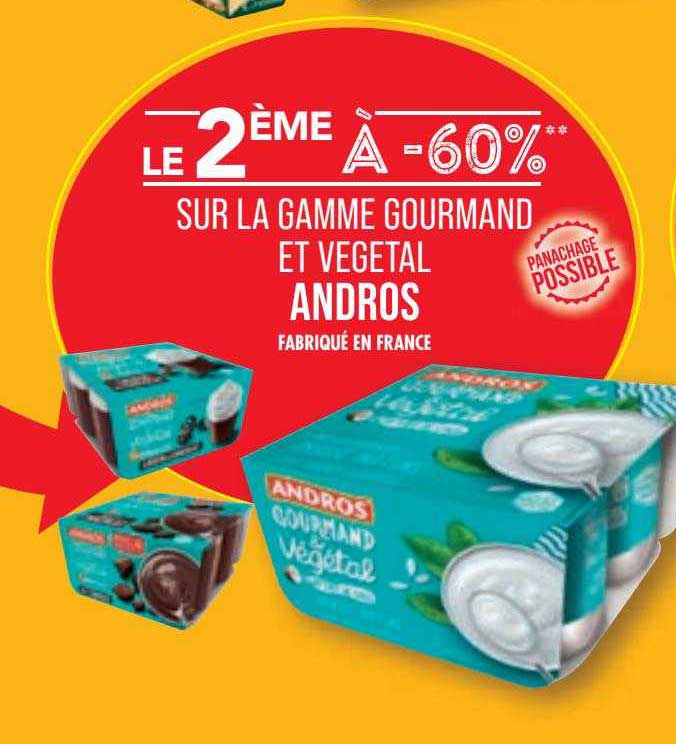 La Gamme Gourmand Et Végétal Andros