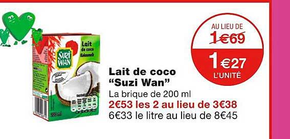 Lait De Coco "suzi Wan"