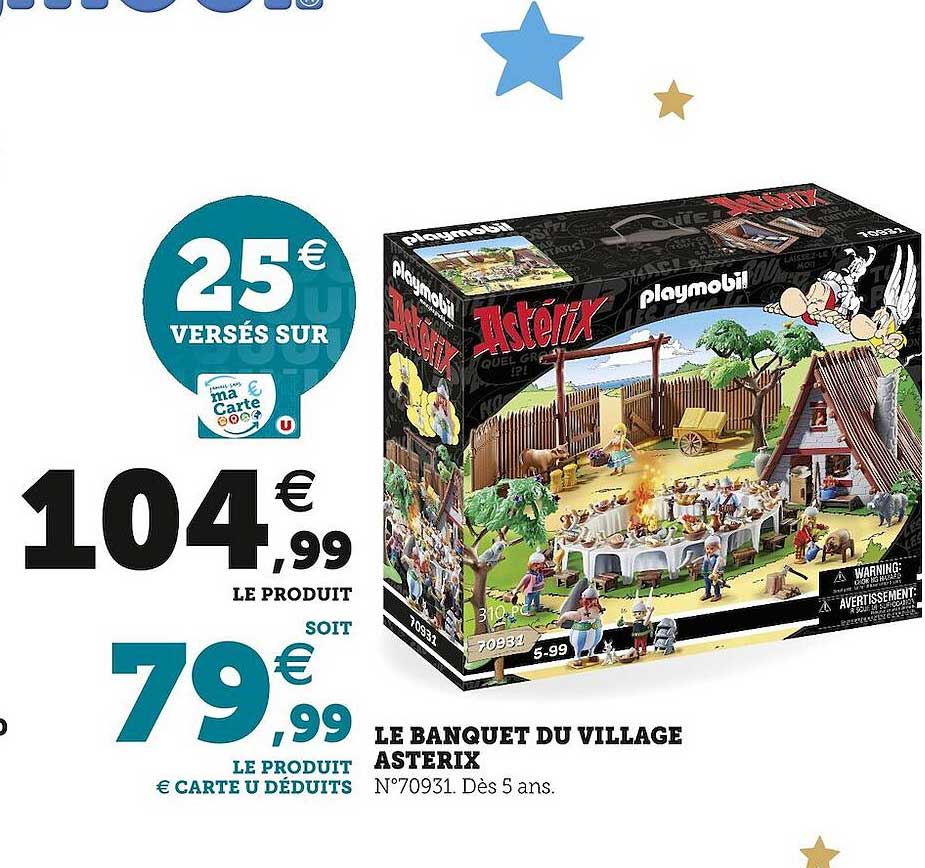 le banquet du village asterix
