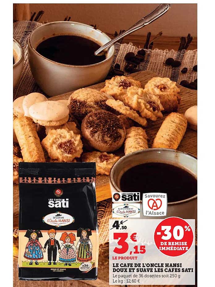 Le Café De L'oncle Hansi Doux Et Suave Les Cafés Sati