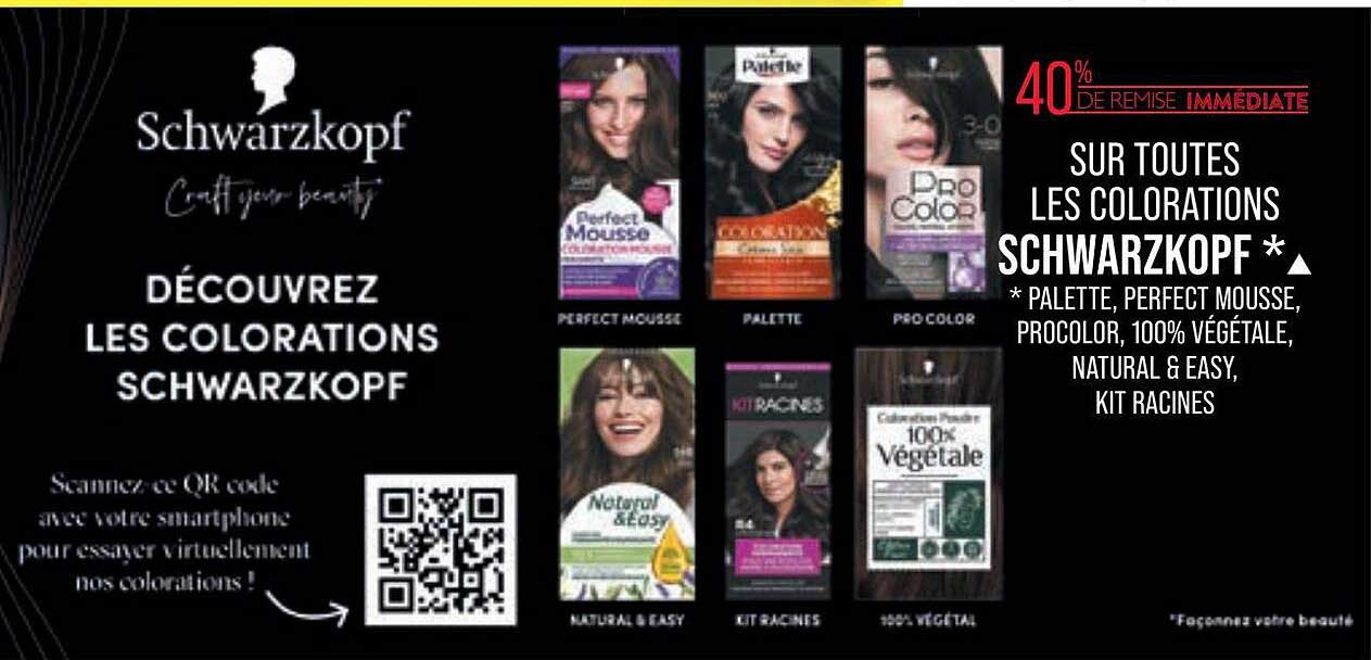 Les Colorations Schwarzkopf