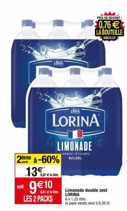 limonade double zest lorina