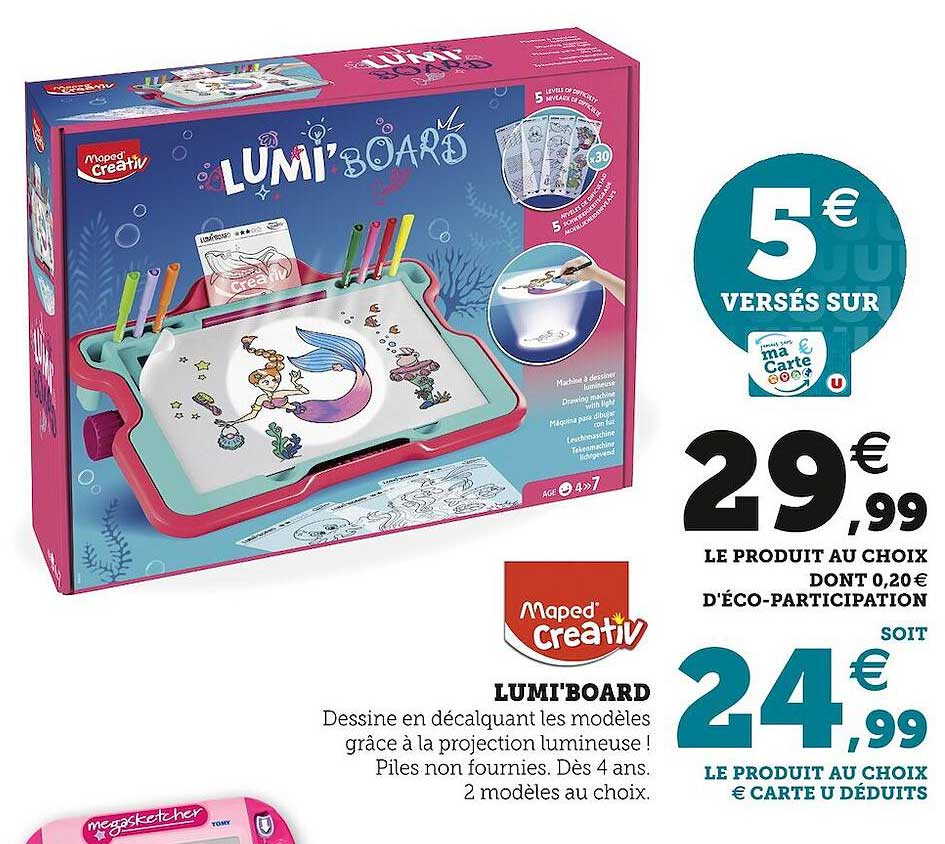 lumi'board maped creativ