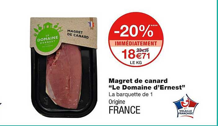 Magret De Canard " Le Domaine D'ernest"