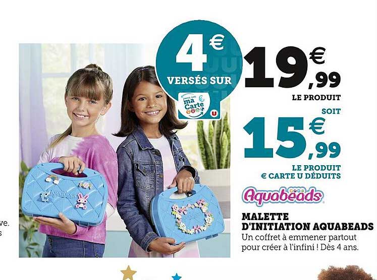 malette d'initiation aquabeads
