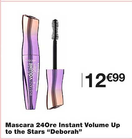 Mascara 24ore Instant Volume Up To The Stars "deborah"