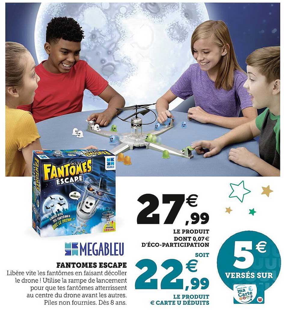 megableu fantômes escape