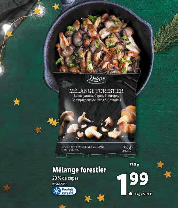 mélange forestier deluxe