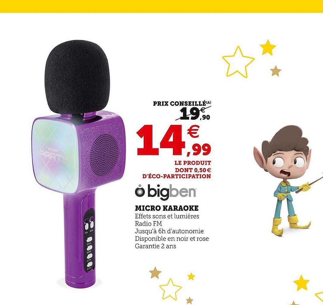 Micro Karaoké Bigben