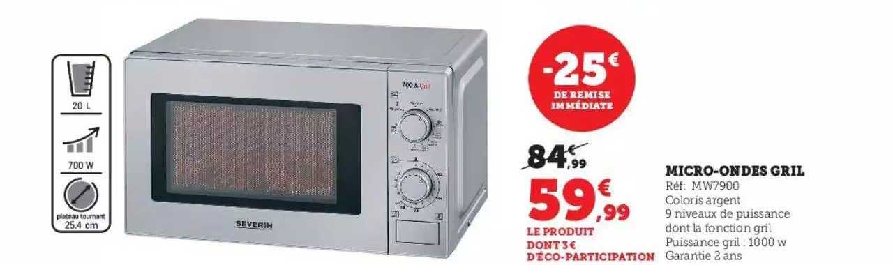 micro-ondes gril severin