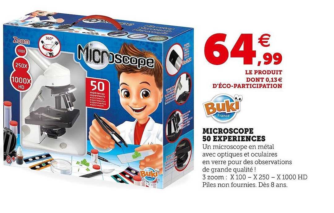microscope 50 expériences buki