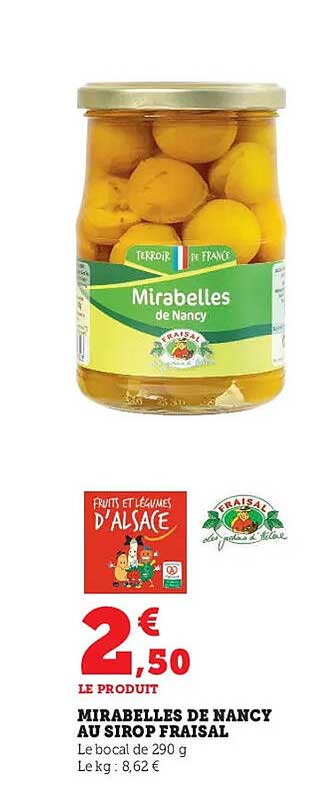 Mirabelles De Nancy Au Sirop Fraisal