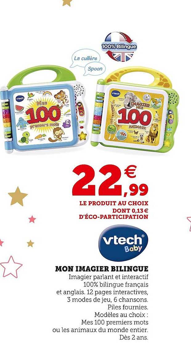 mon imagier bilingue vtech baby