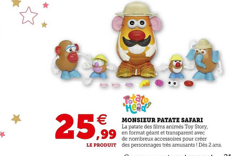 monsieur patate safari potato head