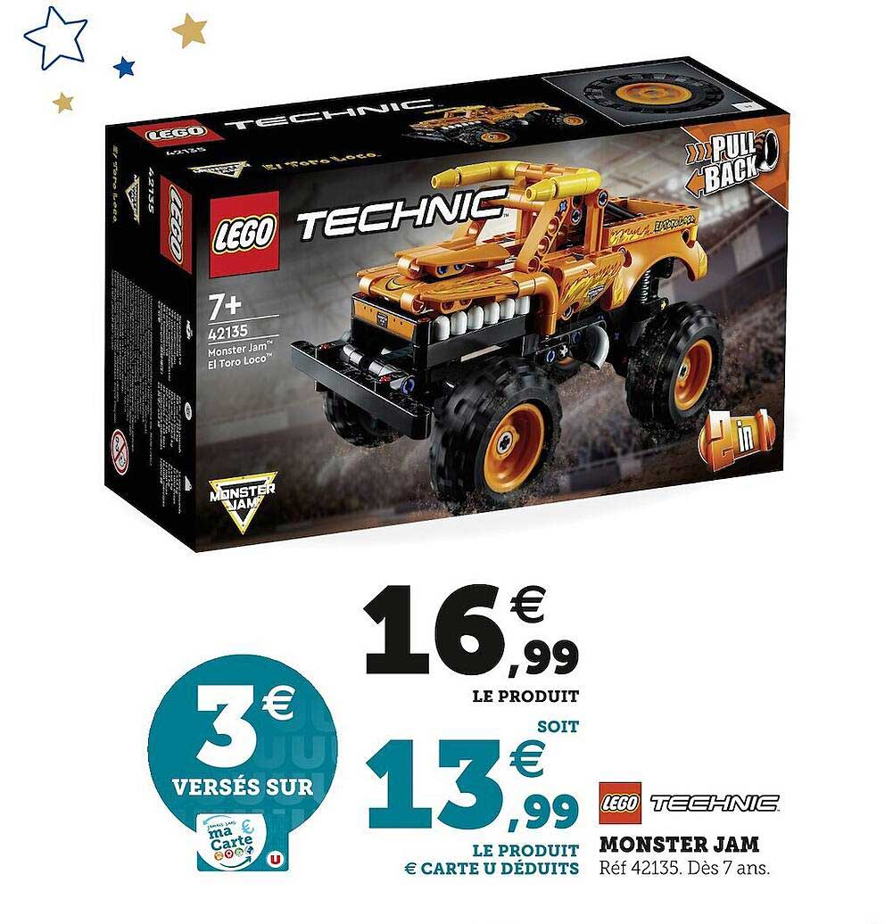 monster jam lego technic