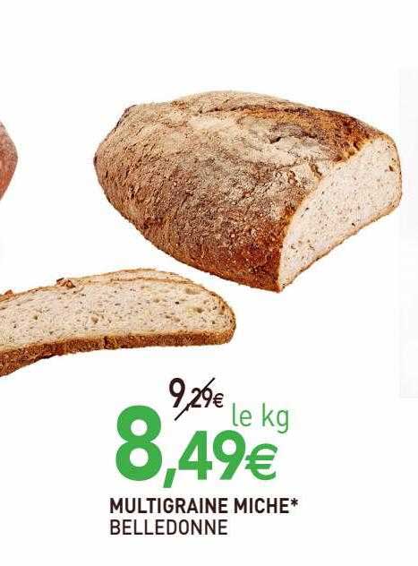 multigraine miche belledonne