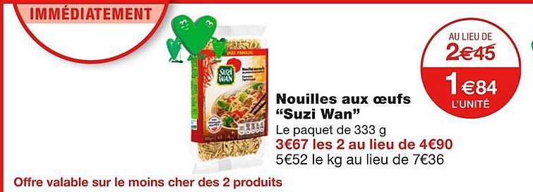 nouilles aux oeufs "suzi wan"