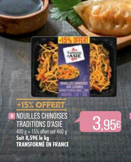 nouilles chinoises traditions d'asie