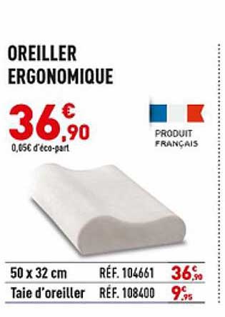 Oreiller Ergonomique