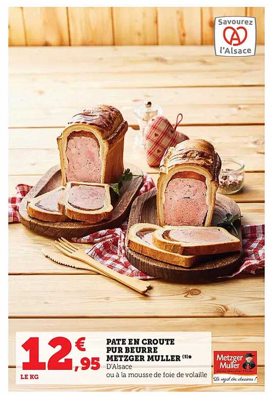 pâte en croûte pur beurre metzger muller