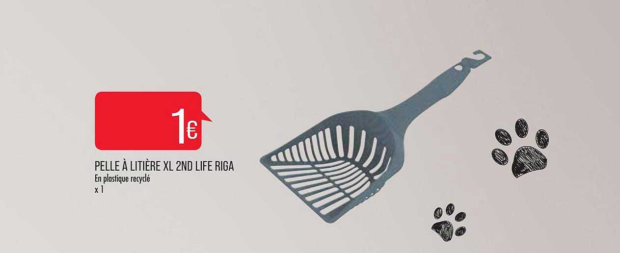 pelle à litière xl 2nd life riga