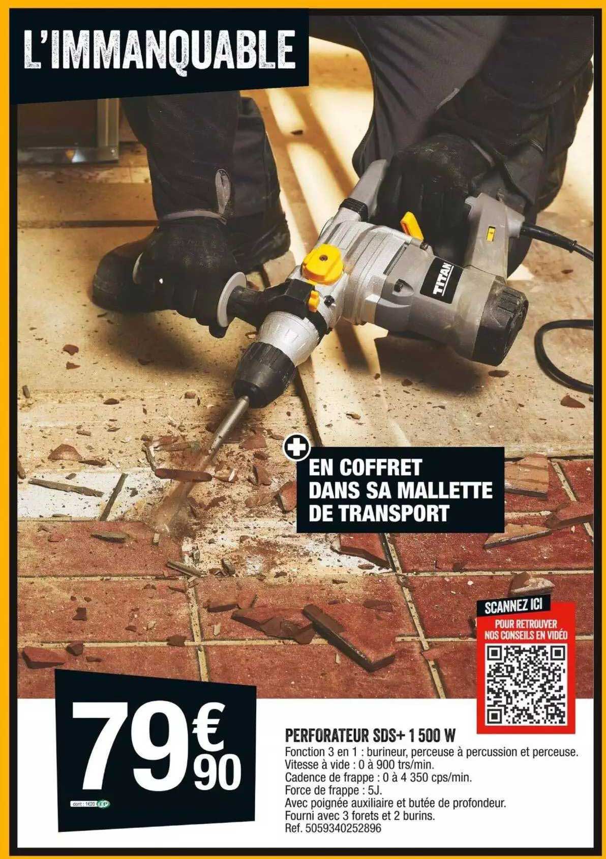 perforateur sds+ 1500 w dewalt