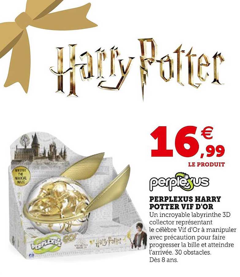 perplexus harry potter vif d'or