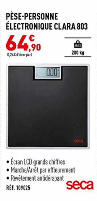pèse-personne électronique clara 803 seca