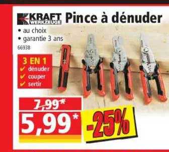 pince à dénuder kraft werkzeuge