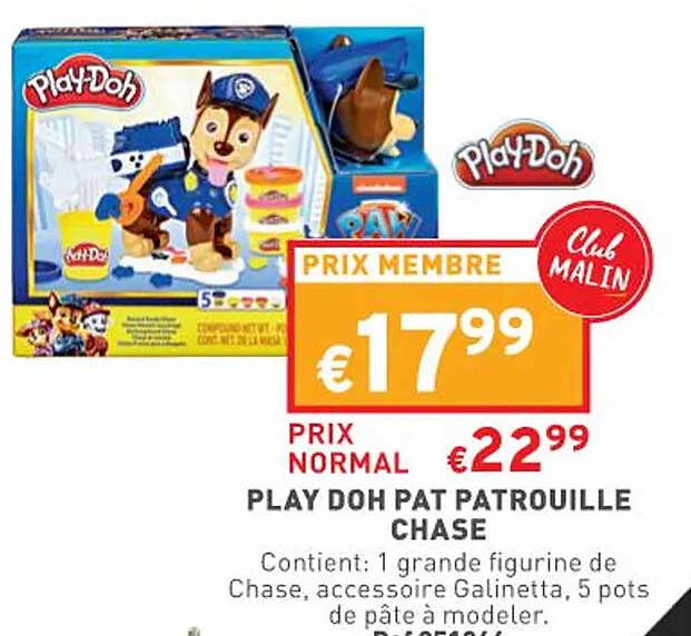 Play Doh Pat Patrouille Chase