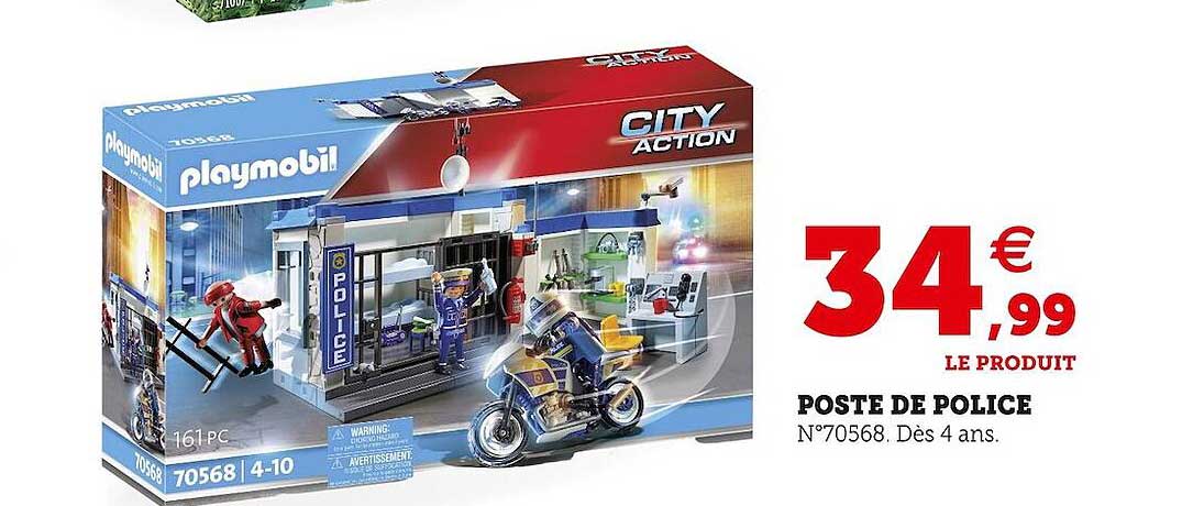 poste de police playmobil