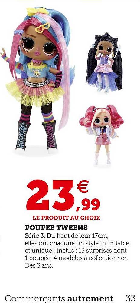 poupée tweens