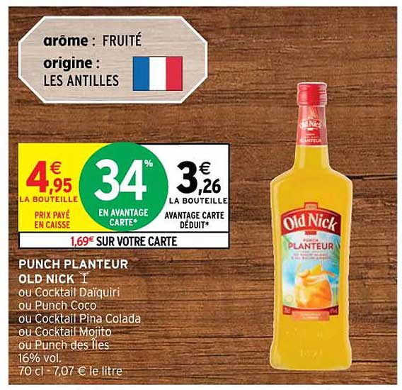 punch planteur old nick