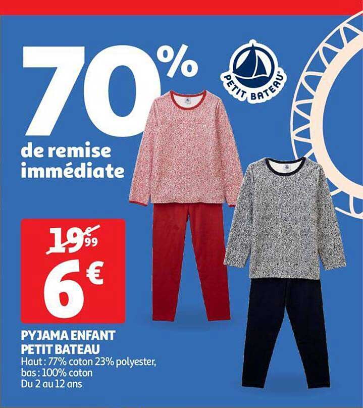 pyjama enfant petit bateau