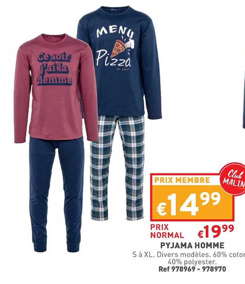 Pyjama Homme