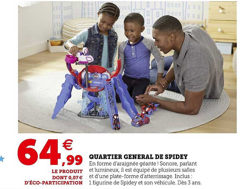 quartier général de spidey