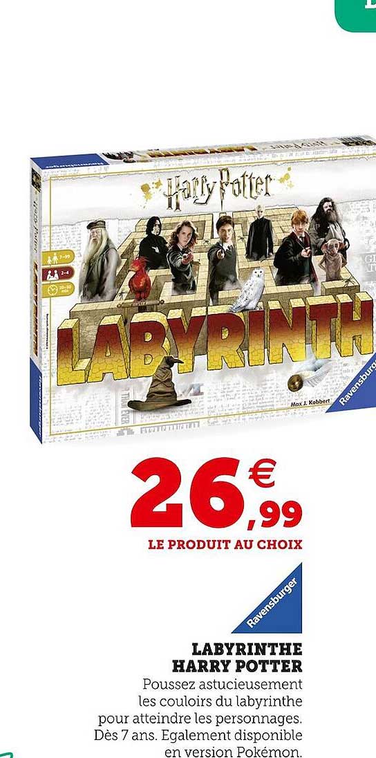 ravensburger labyrinthe harry potter