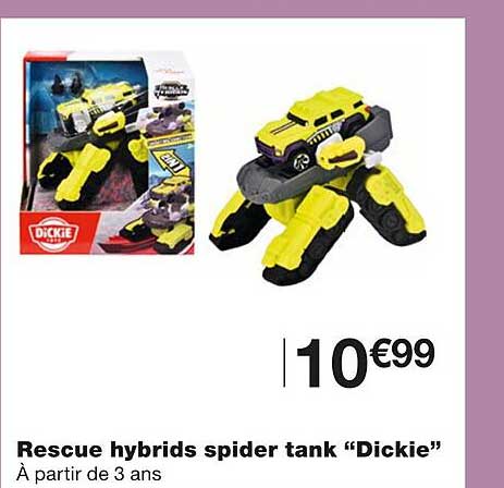rescue hybrids spider tank "dickie"