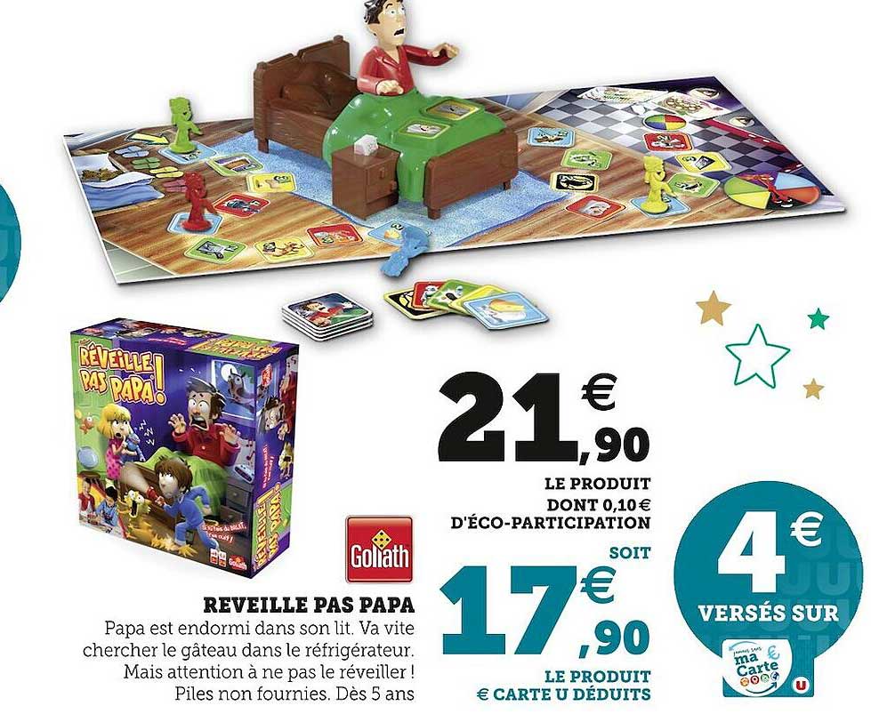 réveille pas papa goliath