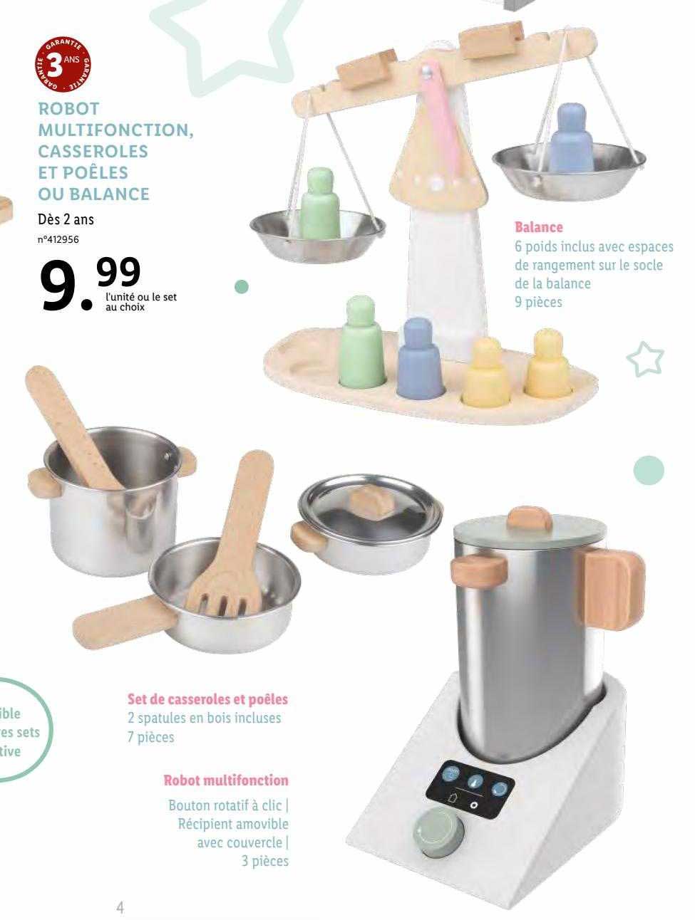 Robot Multifonction, Casseroles Et Poêles Ou Balance